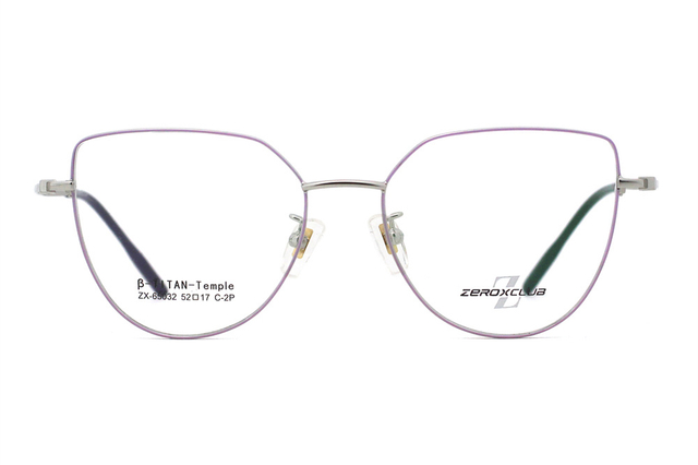 Montures de lunettes en titane en gros 65032