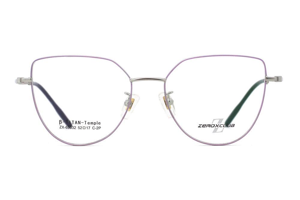 Montures de lunettes en titane en gros 65032