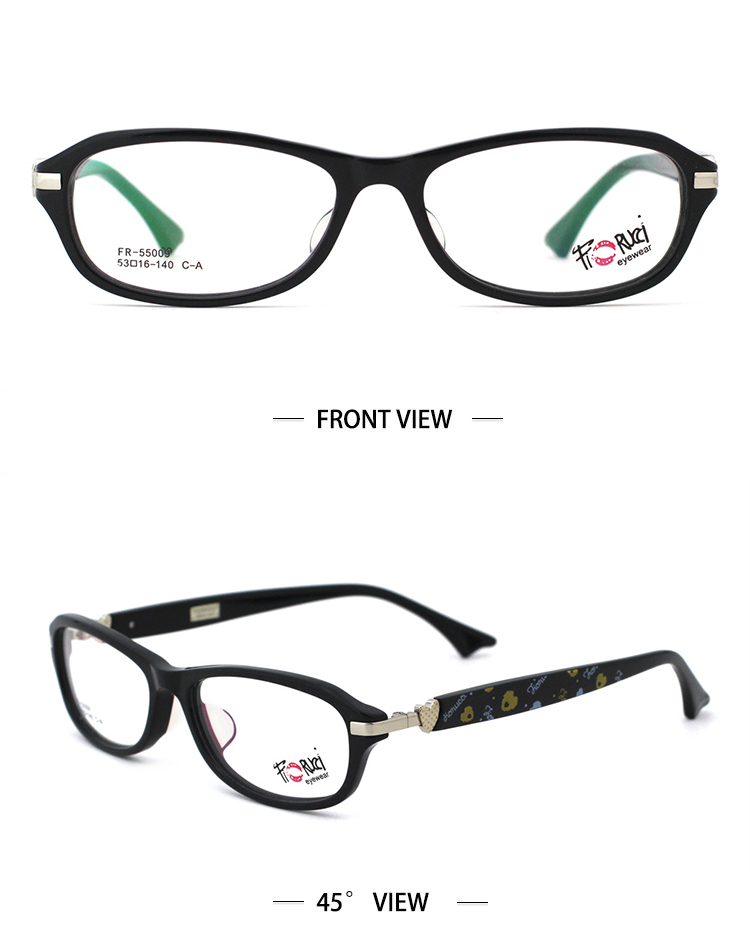 monture de lunettes en ac&eacute;tate SKU-A 