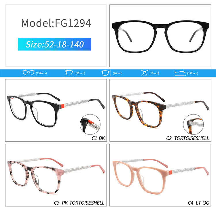 FG1294-lunettes de vue en gros