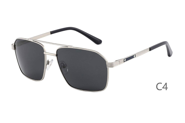 Lunettes de soleil en métal-6283