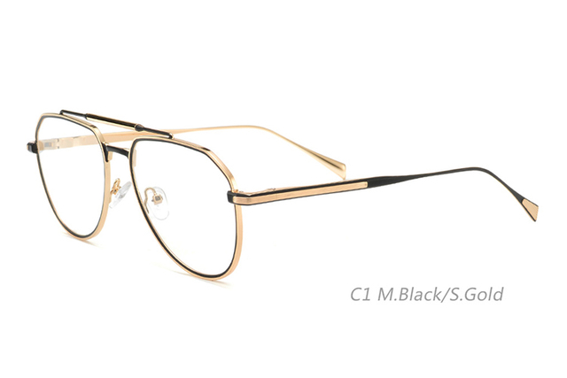 Montures de lunettes en métal en gros 4658