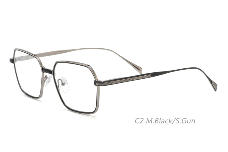 Montures de lunettes en métal en gros 4657