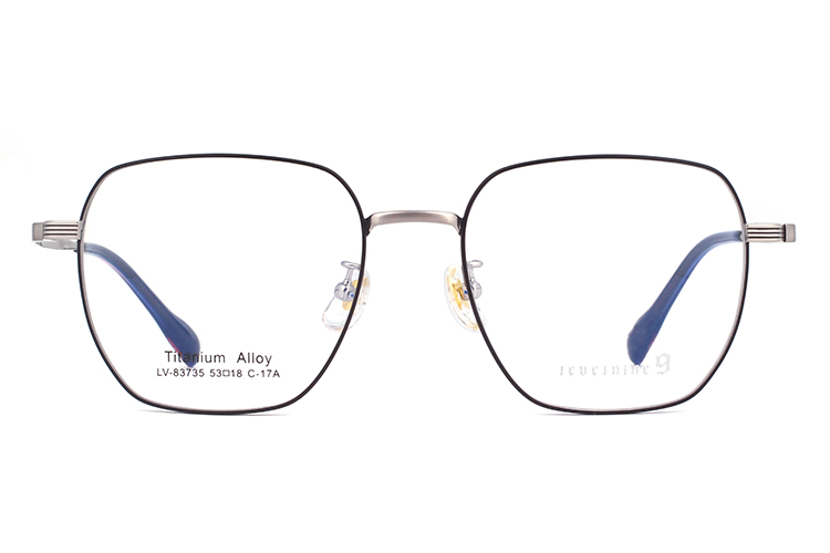 Montures de lunettes en métal en gros 83735