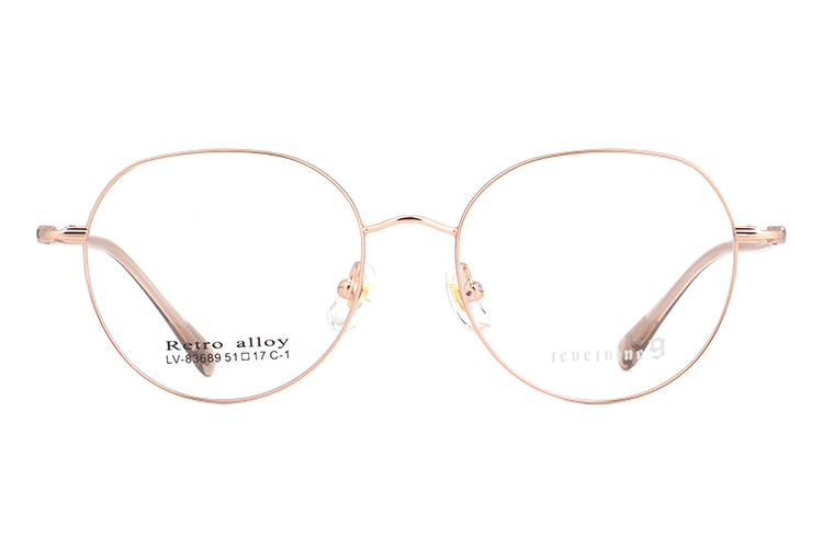 Montures de lunettes en métal en gros 83689