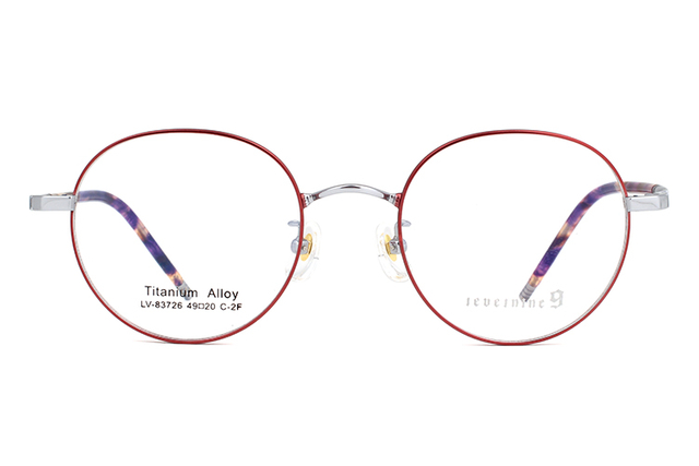 Montures de lunettes en métal en gros 83726