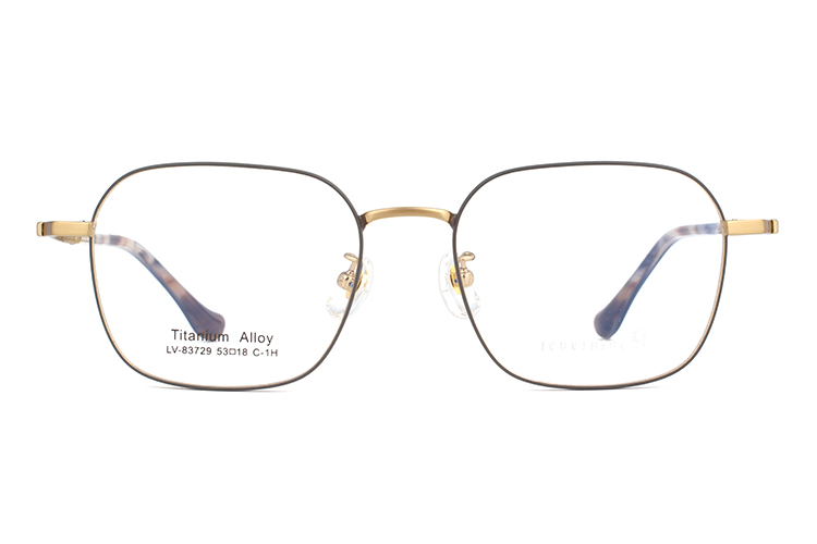 Montures de lunettes en métal en gros 83729