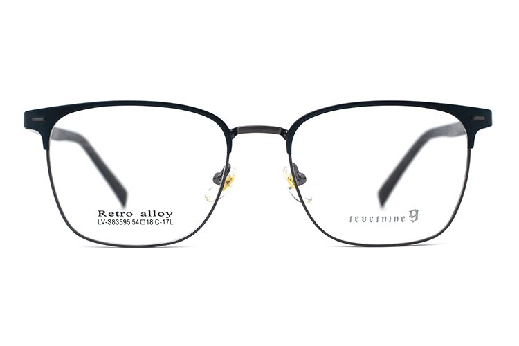 Montures de lunettes en métal en gros S83595