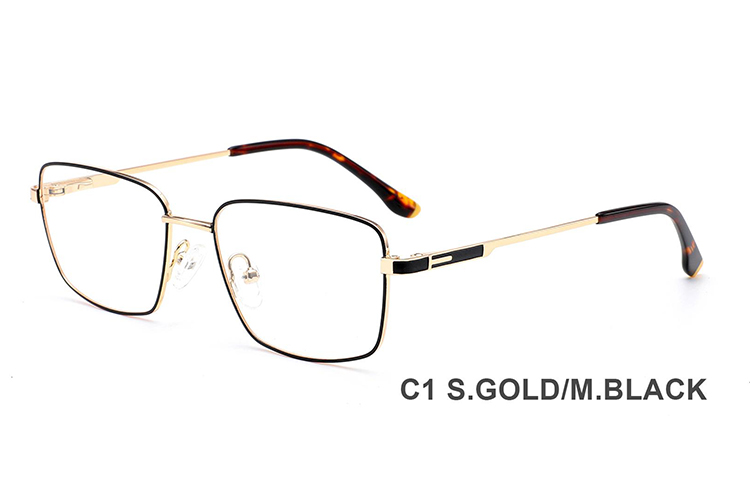 Montures de lunettes en métal en gros H8338A