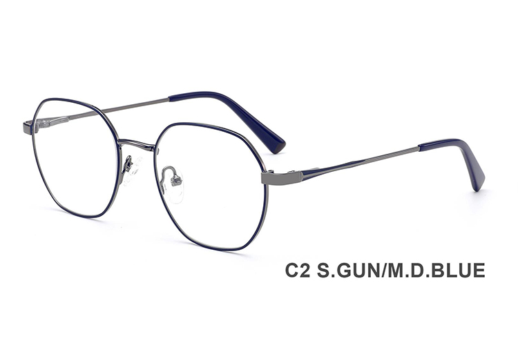 Montures de lunettes en métal en gros H8348A