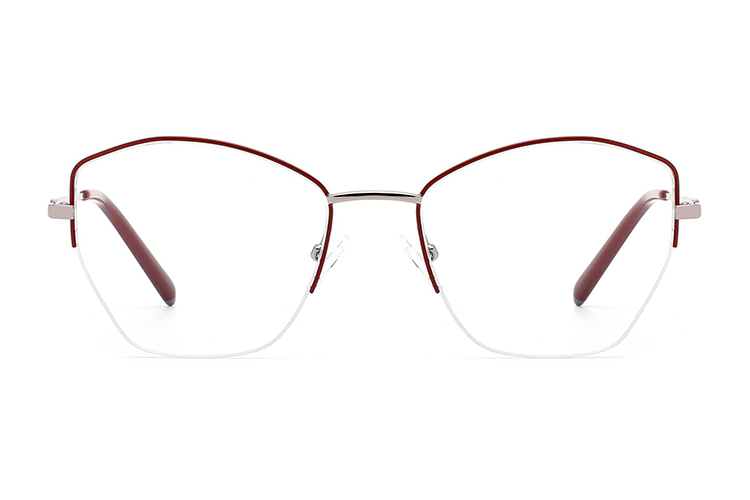 Montures de lunettes en métal en gros H8341B