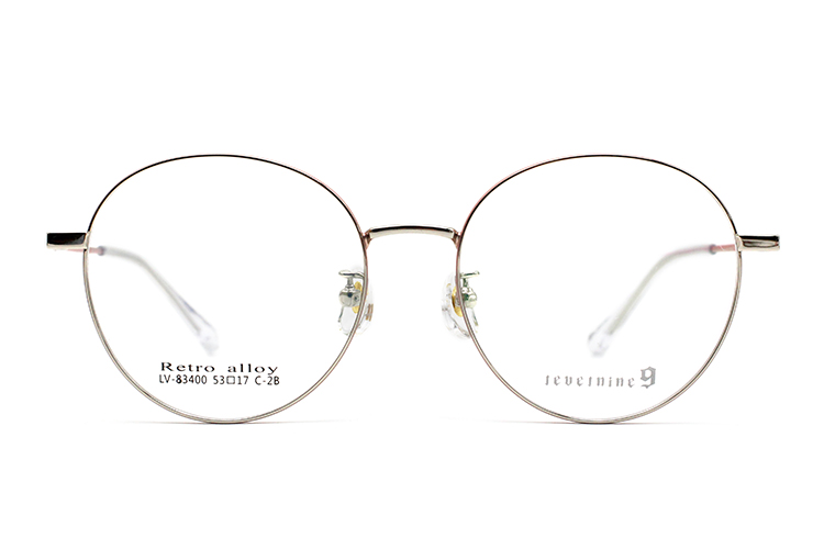 Montures de lunettes en métal en gros 83400