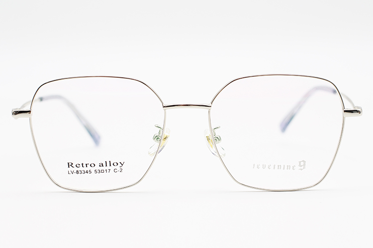 Montures de lunettes en métal en gros 83345