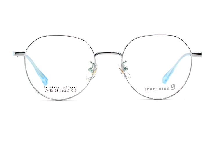 Montures de lunettes en métal en gros 83408