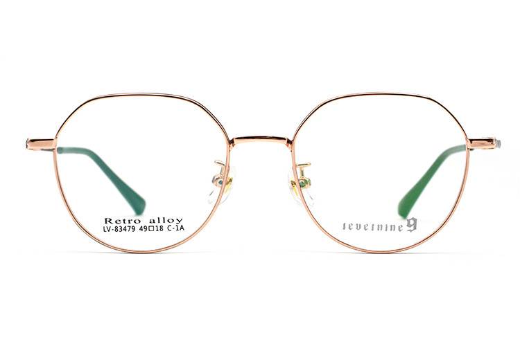 Montures de lunettes en métal en gros 83479