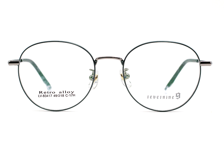 Montures de lunettes en métal en gros 83417