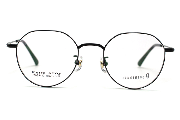 Montures de lunettes en métal en gros 83413