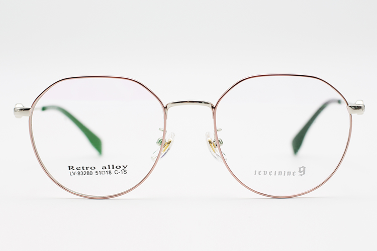 Montures de lunettes en métal en gros 83280 