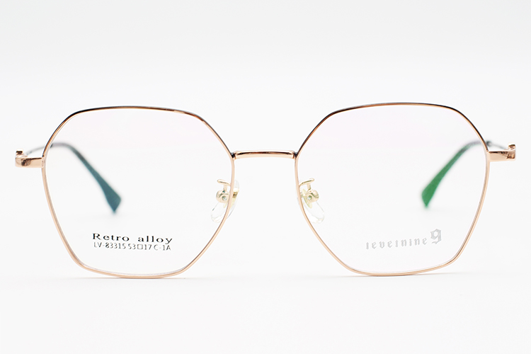 Montures de lunettes en métal en gros 83315