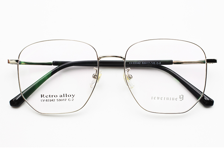 lunettes en m&eacute;tal - Argent