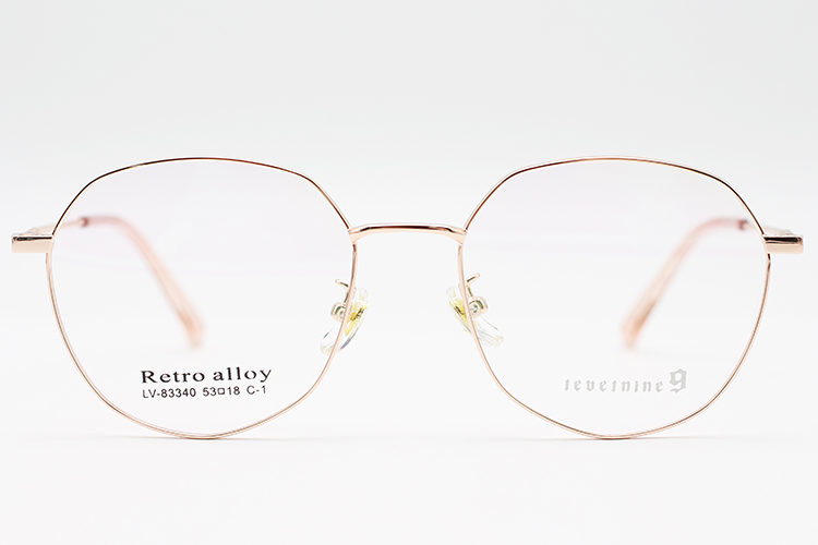 Montures de lunettes en métal en gros 83340