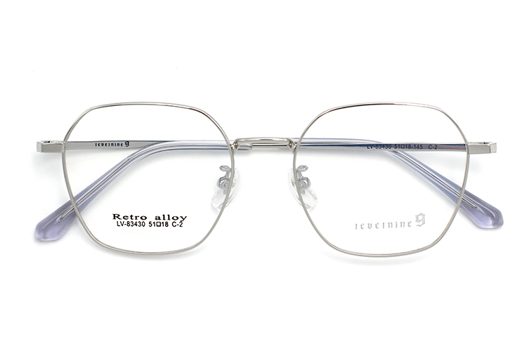 Montures de lunettes Femme M&eacute;tal - Argent