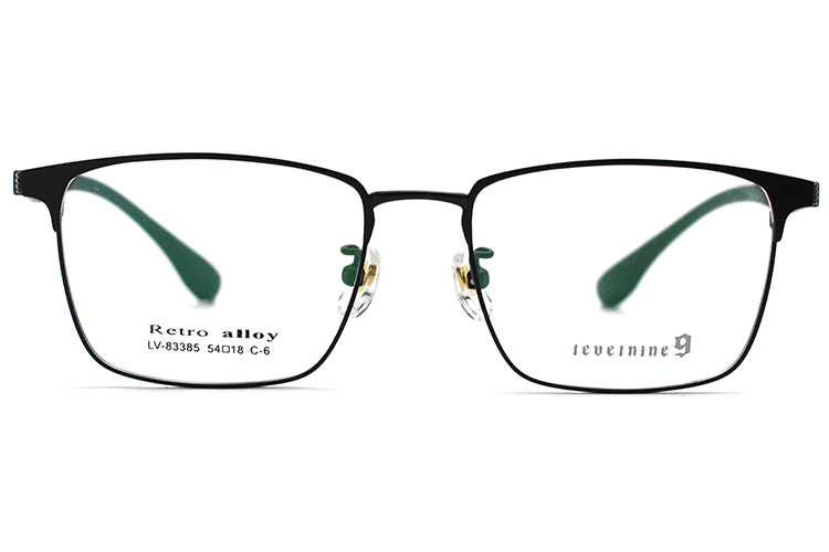 Montures de lunettes en métal en gros 83385