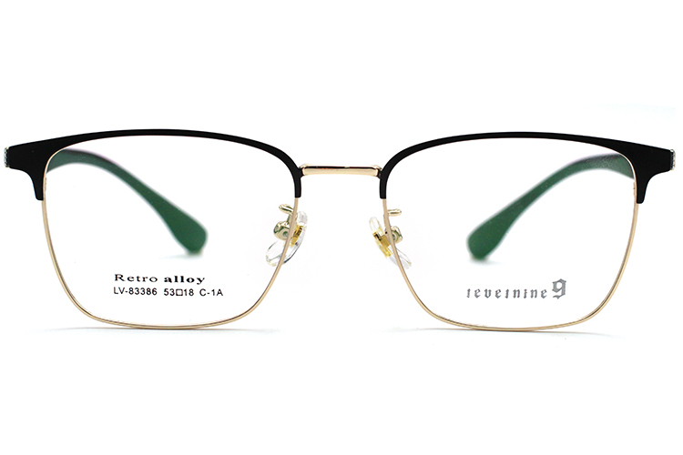 Montures de lunettes en métal en gros 83386