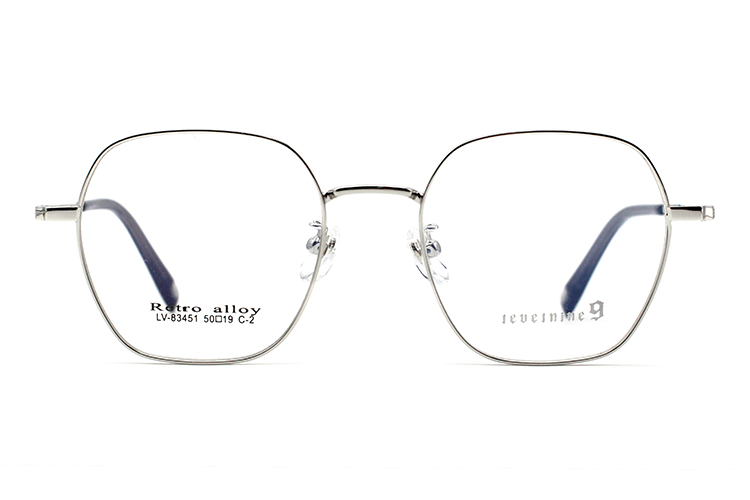 Montures de lunettes en métal en gros 83451