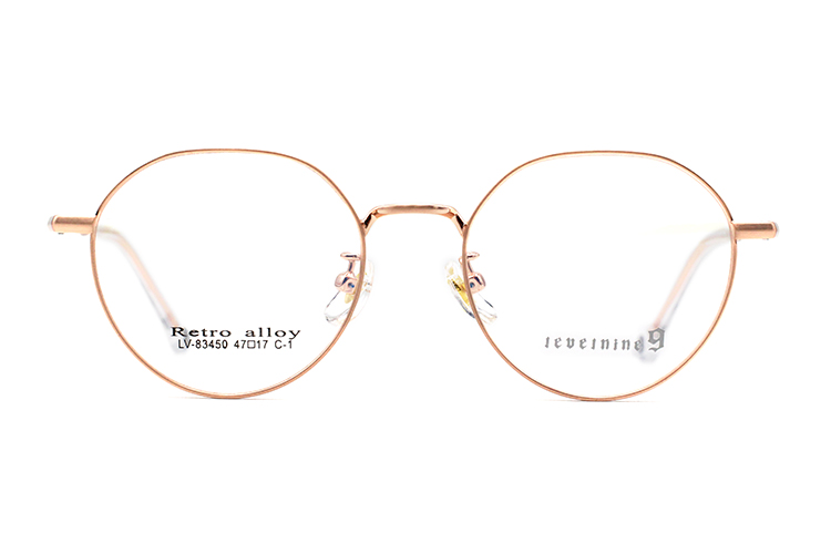 Montures de lunettes en métal en gros 83450