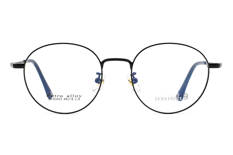 Montures de lunettes en métal en gros 83453