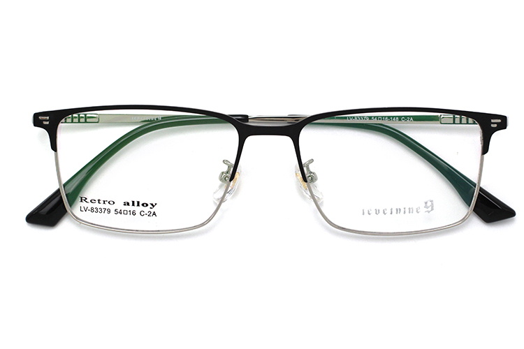 Montures de lunettes en métal en gros 83379