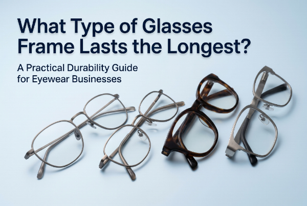 Quel type de monture de lunettes dure le plus longtemps ? Un guide pratique de durabilité pour les entreprises de lunettes