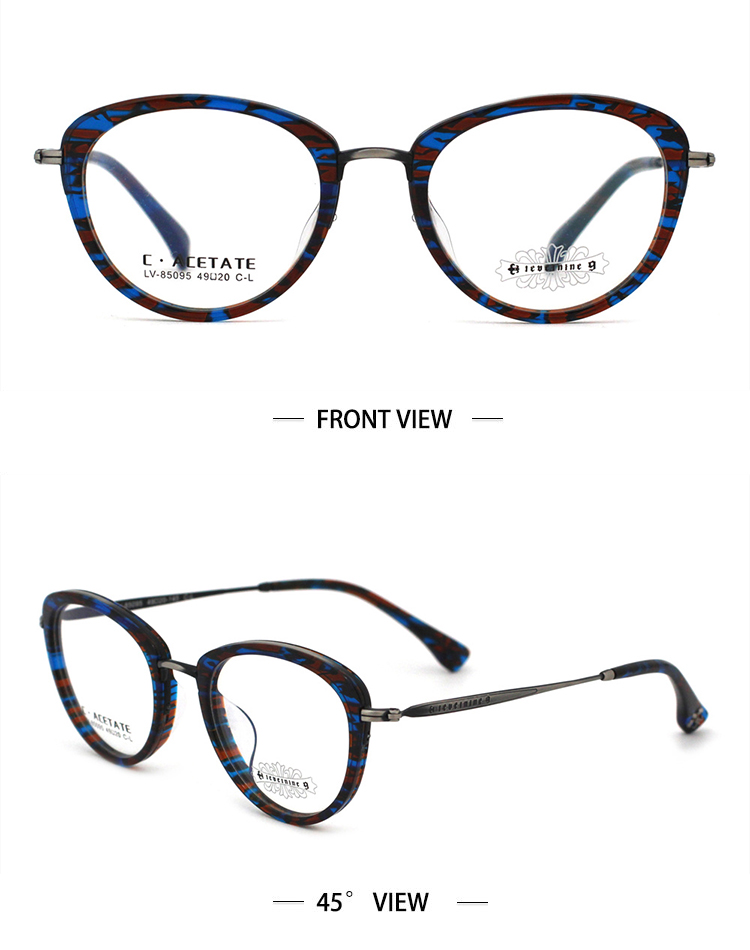 Lunettes de cr&eacute;ateur œil de chat montures SKU-L