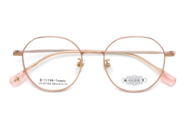 Monture de lunettes en titane en gros 87103