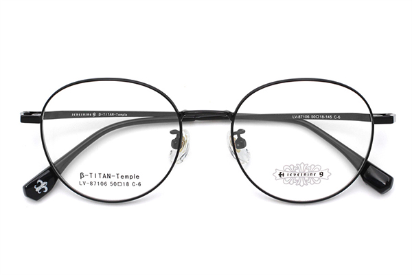 Montures de lunettes en titane en gros 87106