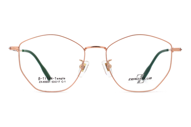 Montures de lunettes en titane en gros 65031