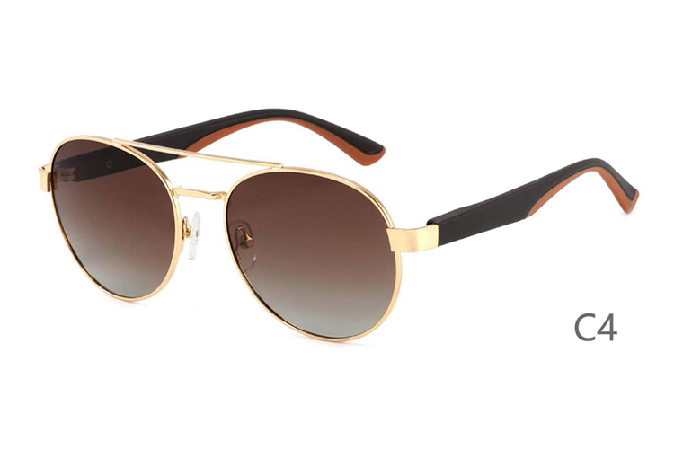 Lunettes de soleil en métal-6294