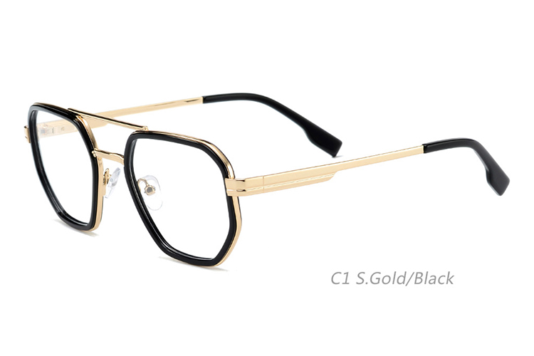 Montures de lunettes en métal en gros 4582H 