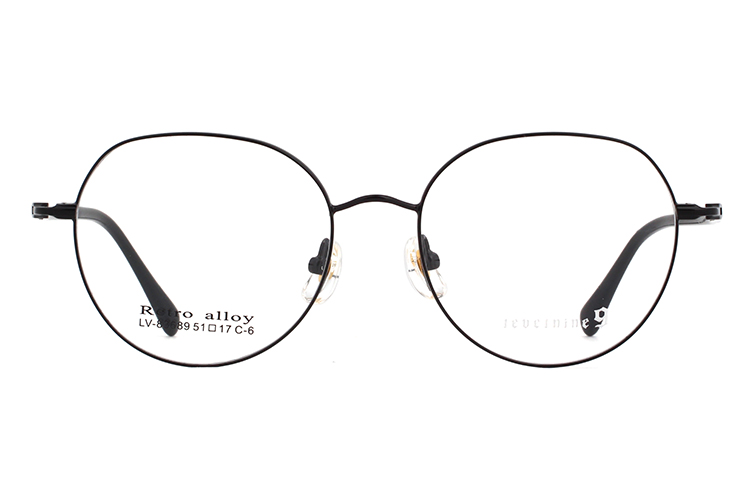 Montures de lunettes en métal en gros 83689