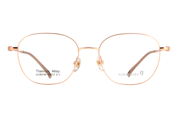 Montures de lunettes en métal en gros 83700