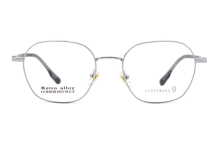 Montures de lunettes en métal en gros 83638