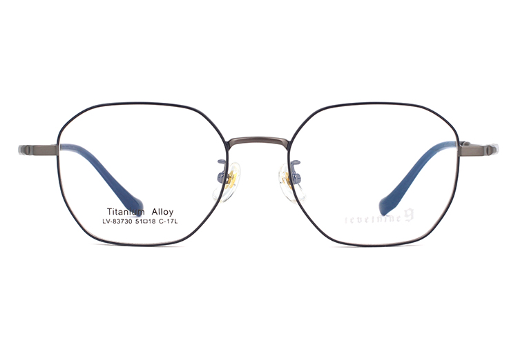 Montures de lunettes en métal en gros 83730