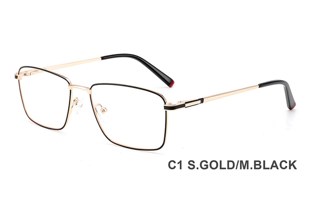 Montures de lunettes en métal en gros H8346A