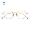 Monture de lunettes en titane en gros 66330