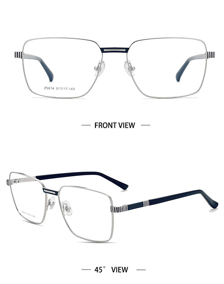 Fabricants de lunettes &agrave; monture carr&eacute;e en m&eacute;tal