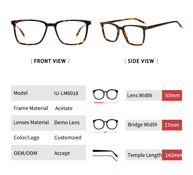 Lunettes &agrave; monture_detials