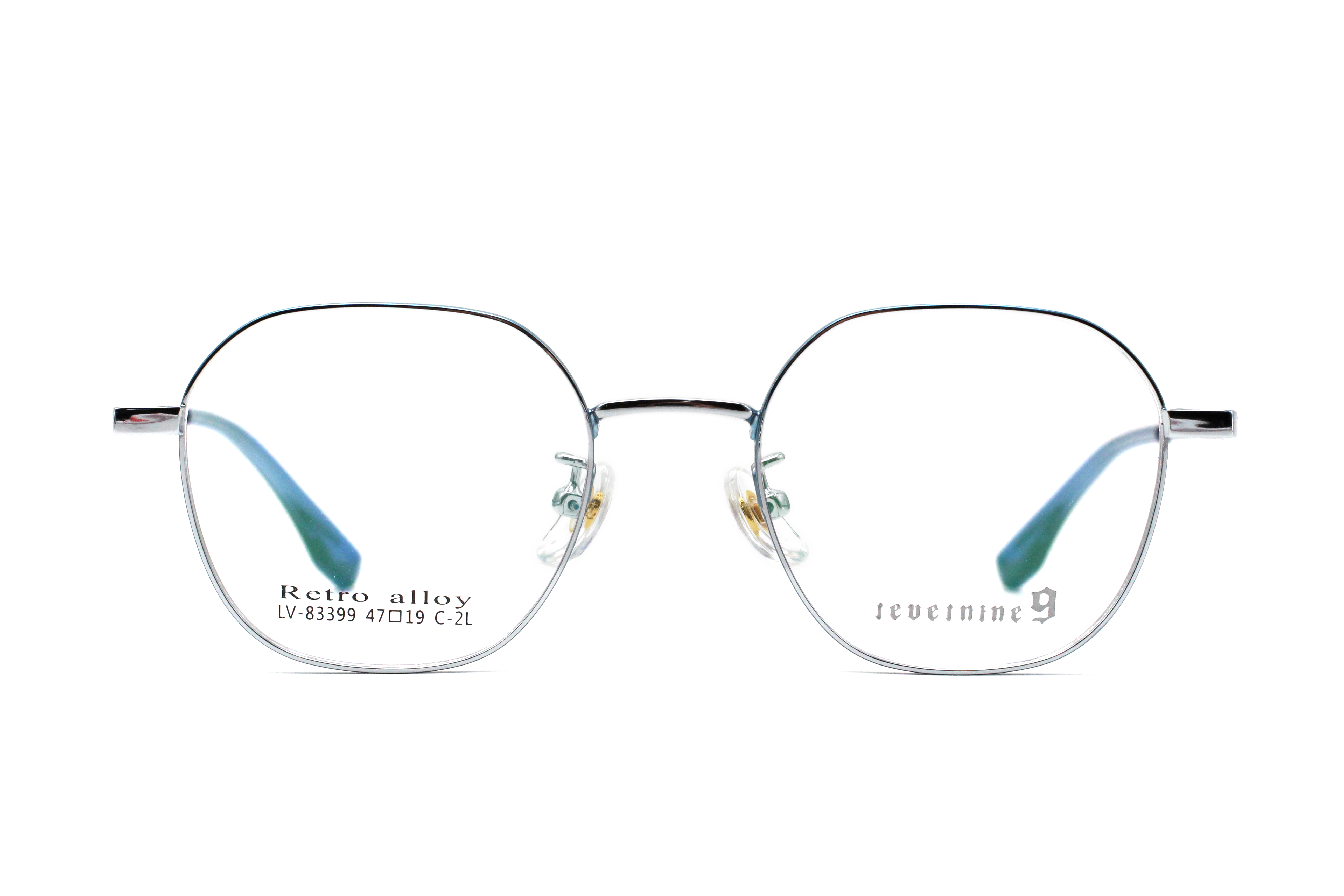 Montures de lunettes en métal en gros 83399