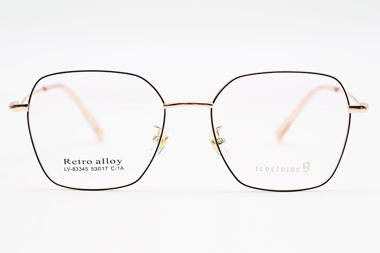 Montures de lunettes en métal en gros 83345