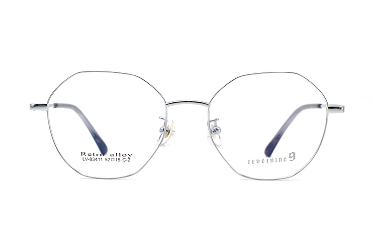 Montures de lunettes en métal en gros 83411